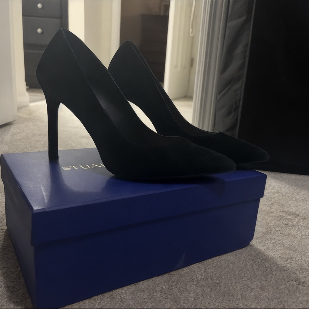 Stuart Weitzman Classic Black Heels